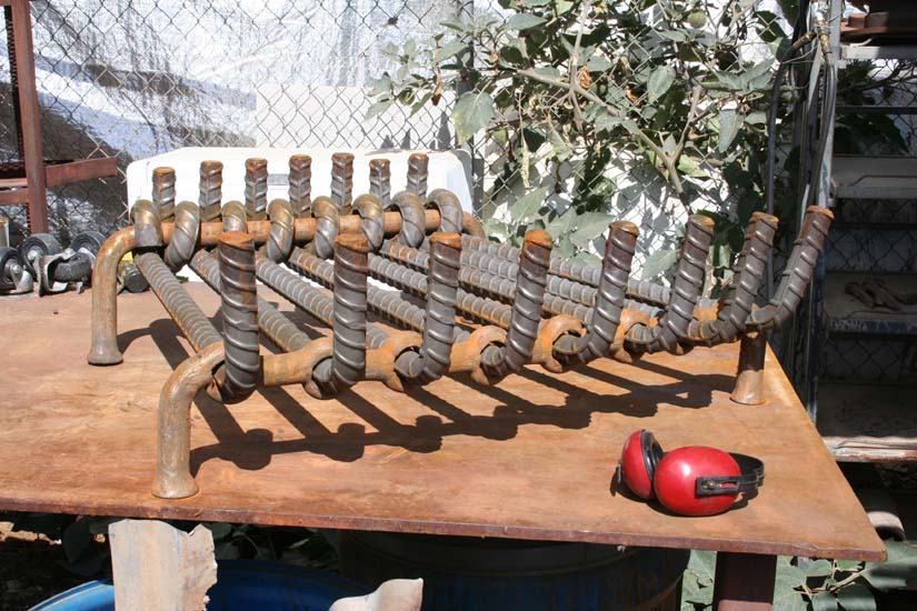 V. Outdoor Fireplace Grate