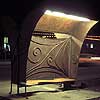 at night